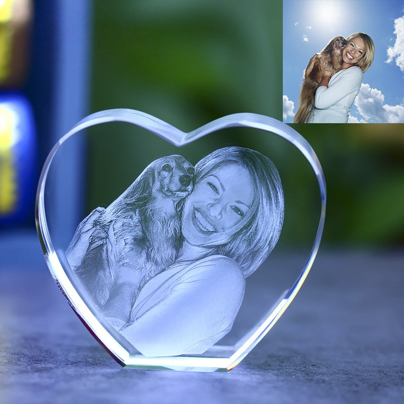 Heart Crystal-Round Edge