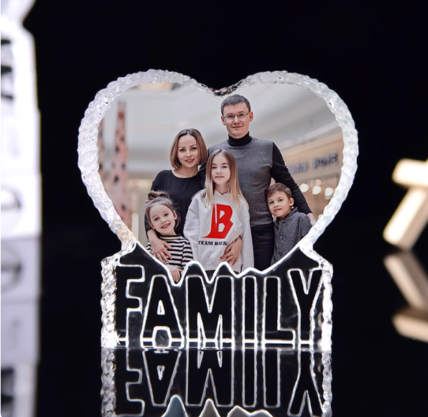 Crystal with Word-FAMILY